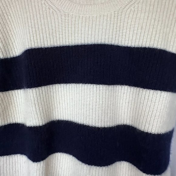 Ann Taylor 100% Cashmere Sweater w/Removable Scarf | Small - Picture 7 of 13